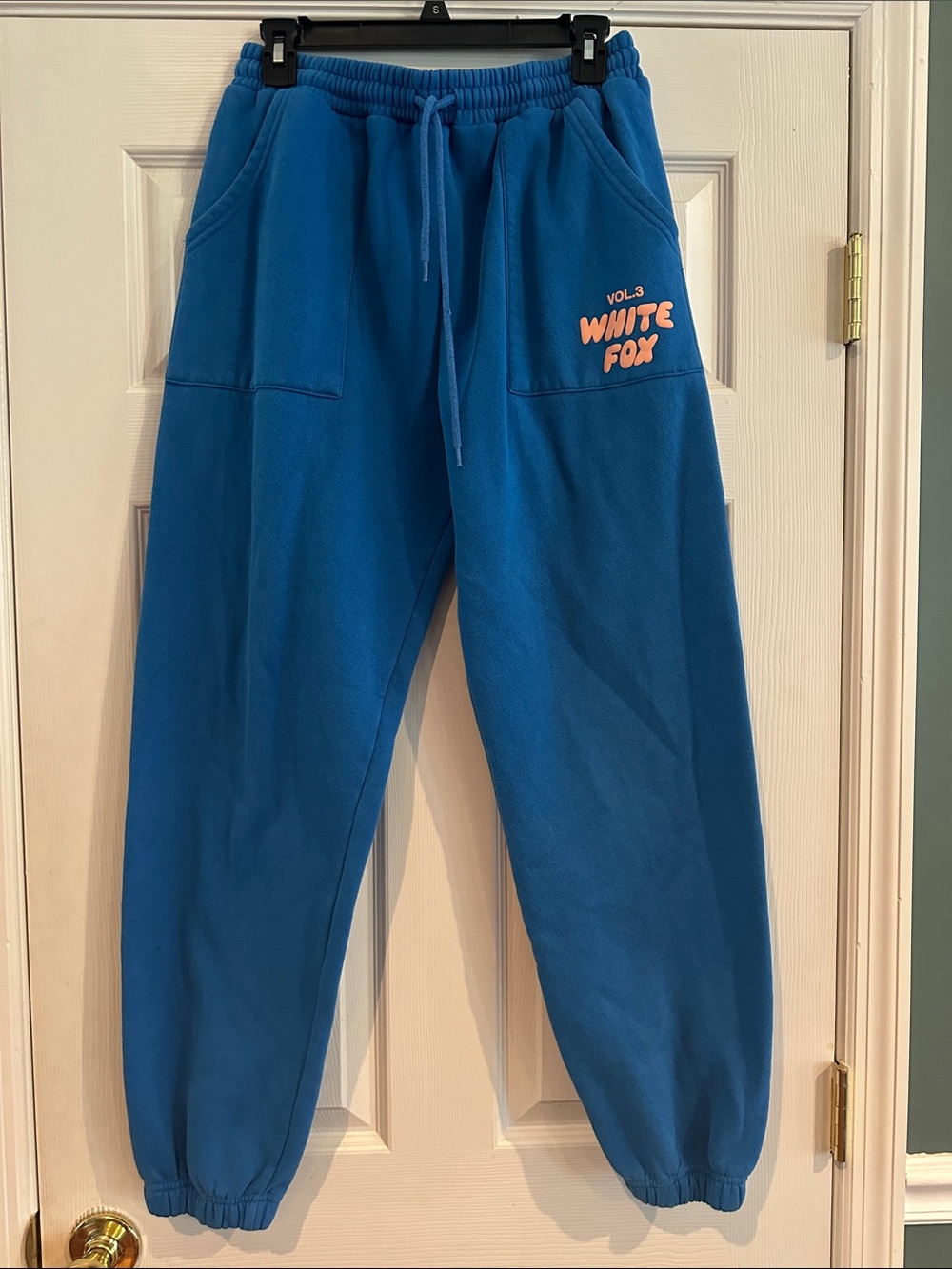 Women's Blue Pull-On Jogger Pants
